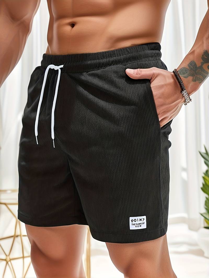 Men's Swim Shorts Blue Size M Breathable Fabric 4