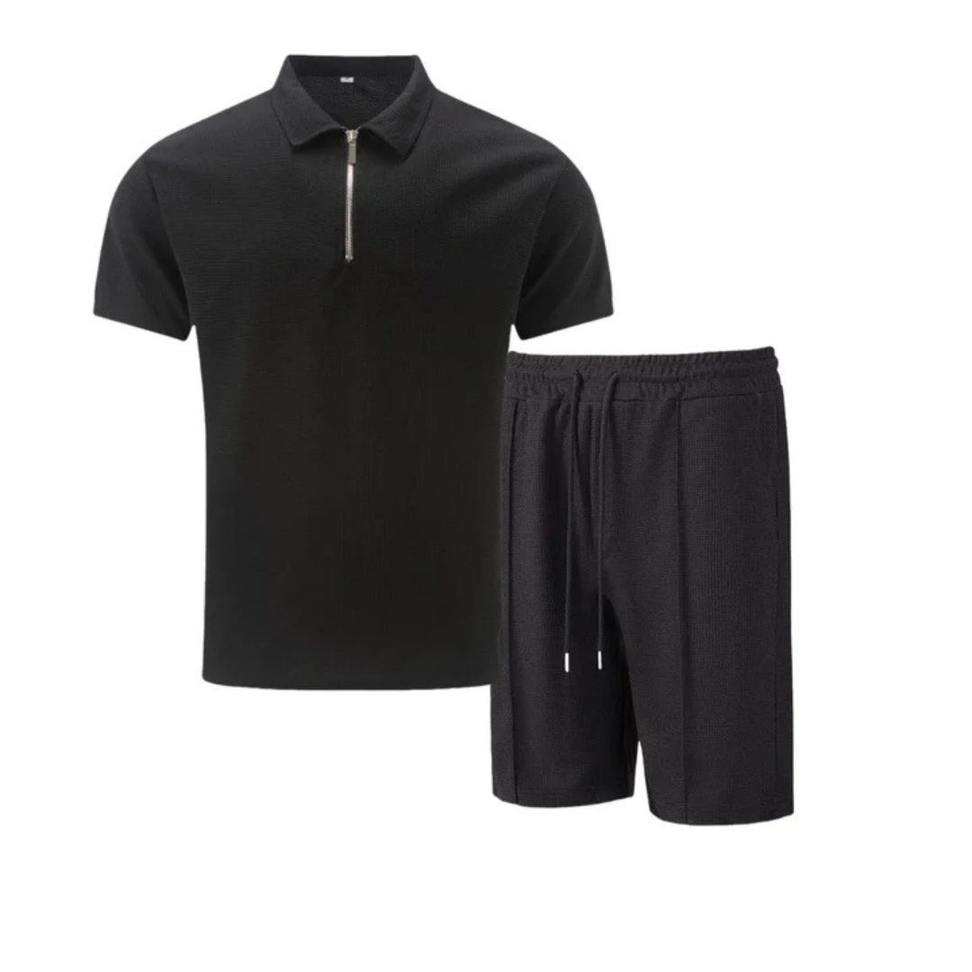 Men's Co-ord Set Blue Size M Cotton 4