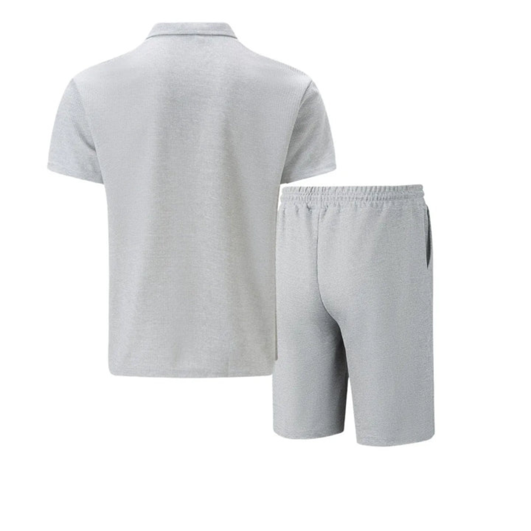 Men's Co-ord Set Blue Size M Cotton 8