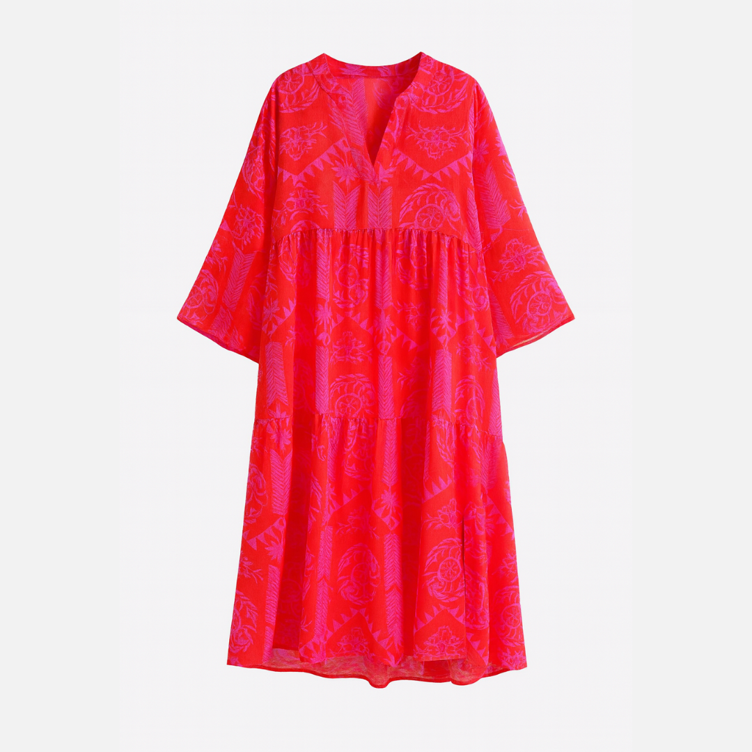 Women's Maxi Dress Geometric Print