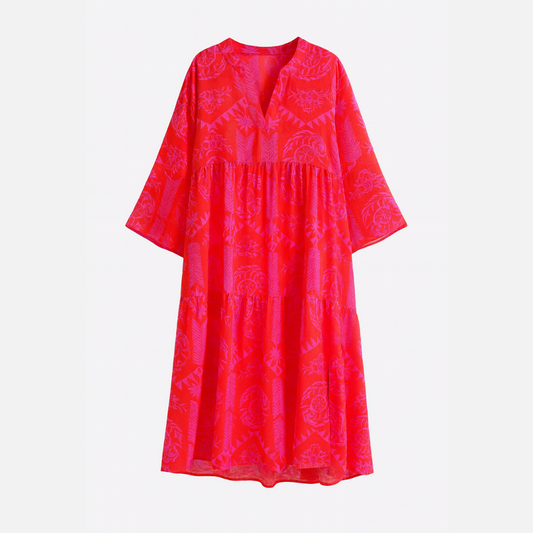 Women's Maxi Dress Geometric Print