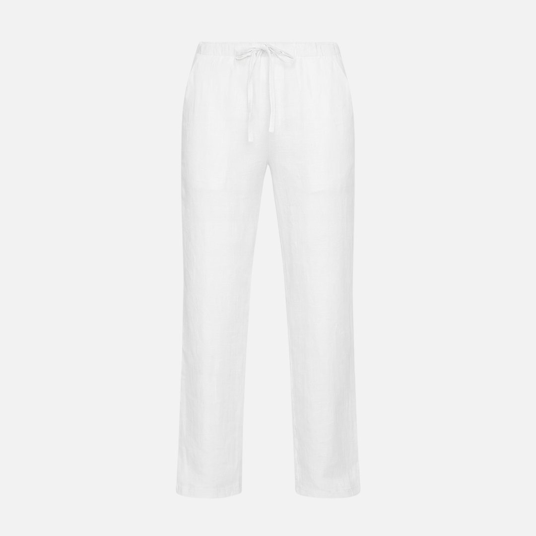 Men's Baggy Linen Pants Breathable Fit