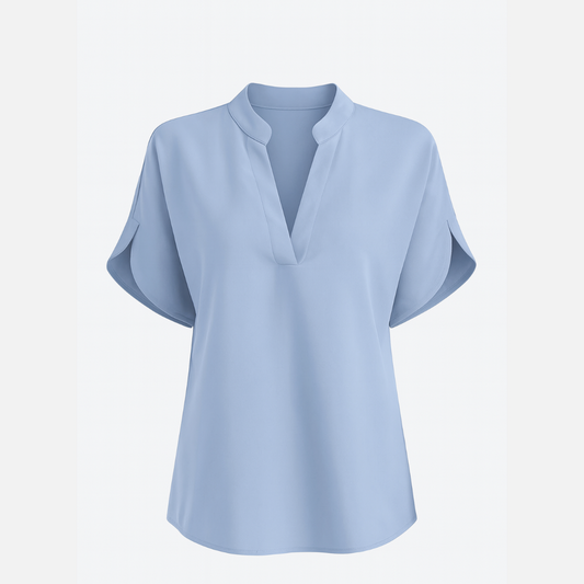 Women's Blouse Short Sleeve Lightweight Fit