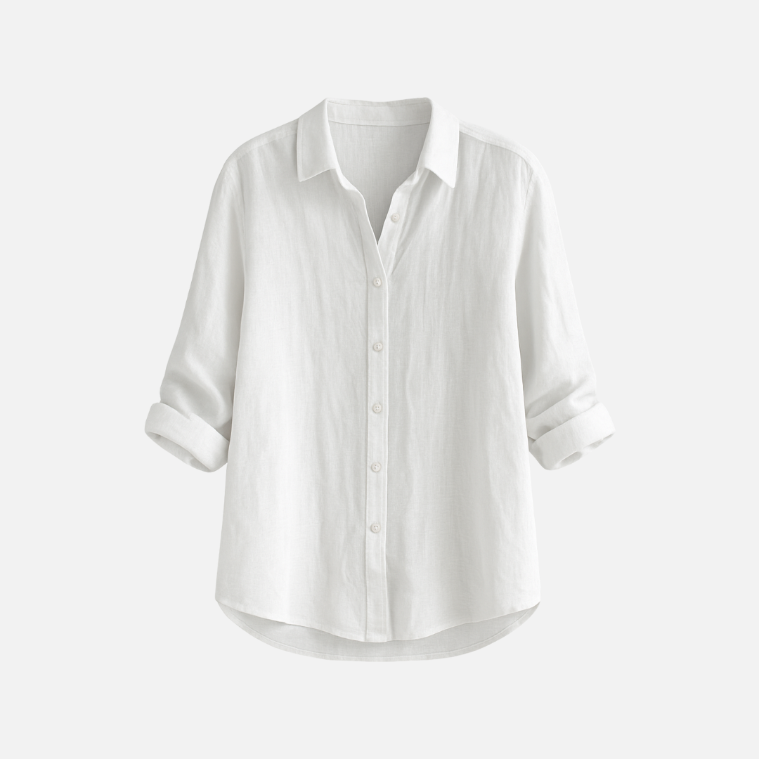 Women's Linen Blouse Lightweight Feel