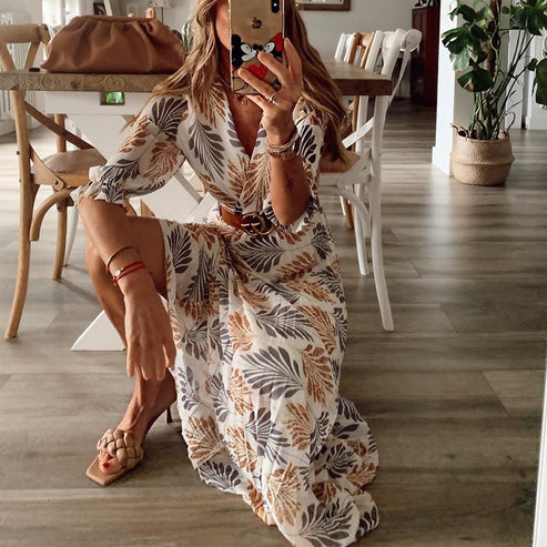 Women's Maxi Dress Floral Size M Lightweight 1